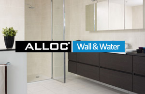 Alloc wall and water montering